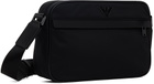 Emporio Armani Black Sustainability Values Messenger Bag