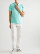 Vilebrequin - Phoenix Slim-Fit Cotton-Blend Terry Polo Shirt - Blue