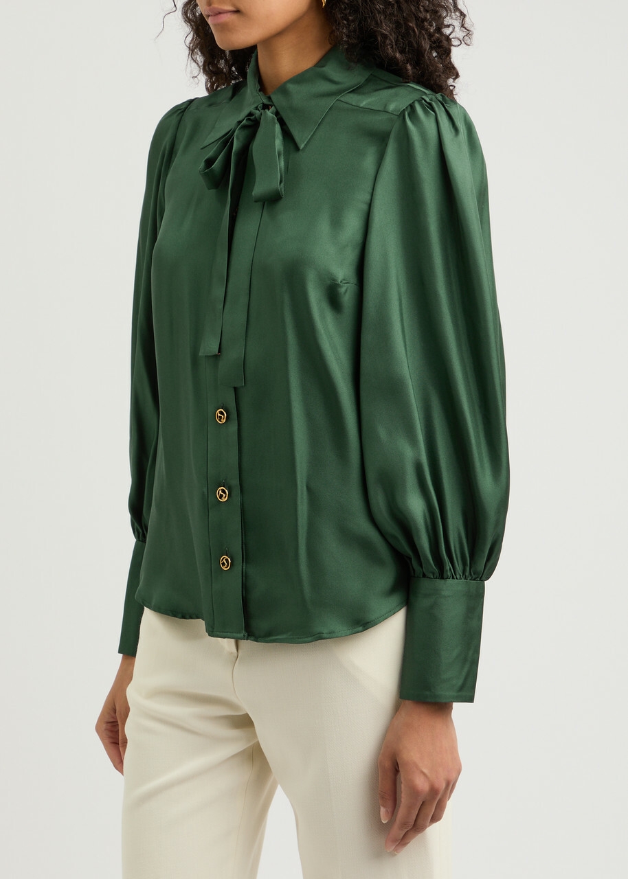 green emerald velvet dress Green Floral Silk Dress Shirt 3XL