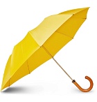 London Undercover - Maple Wood-Handle Umbrella - Yellow