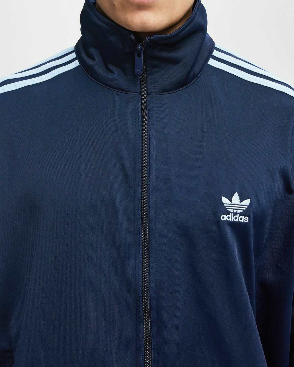 Adidas FIREBIRD TRACK TOP Blue Mens Track Jacket adidas