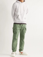 JOHN ELLIOTT - Slim-Fit Cotton Drawstring Cargo Trousers - Green - S