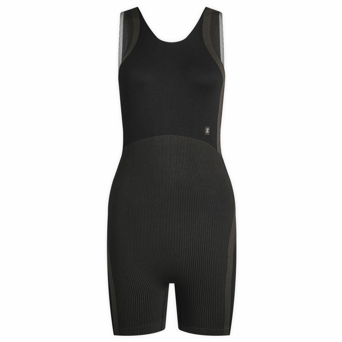 ON Women's Studio Knit Bodysuit in Black/Eclipse