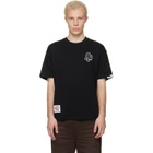 AAPE by A Bathing Ape Black Logo Patch T-shirt