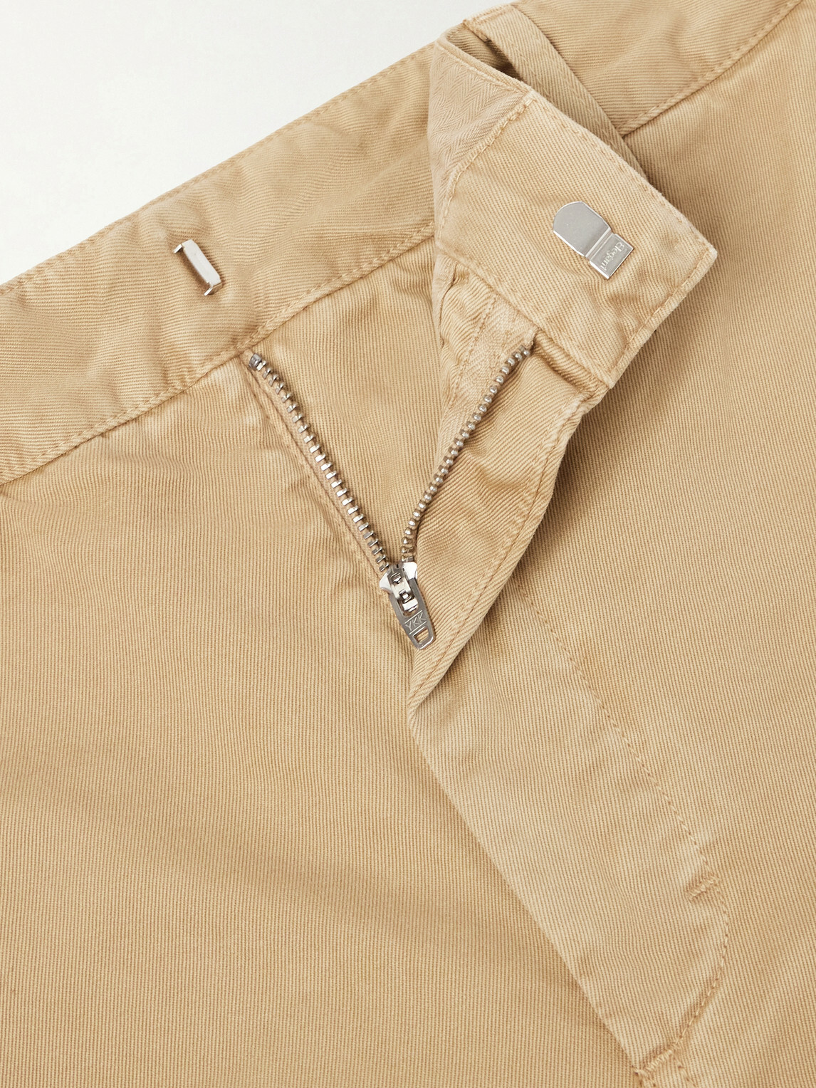 Jeanerica - Genua Chino Straight-Leg Cotton Trousers - Neutrals