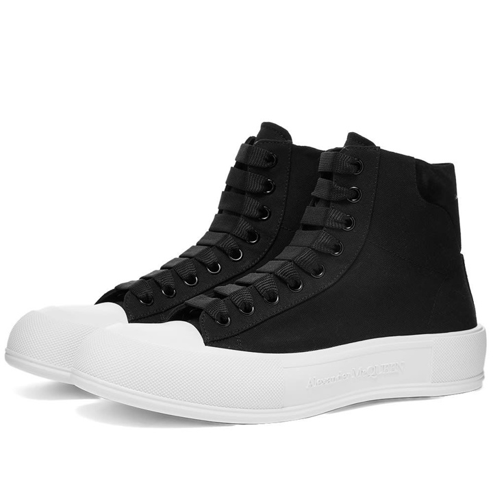 Photo: Alexander McQueen Canvas High Top Sneaker