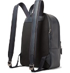 Dunhill - Hampstead Leather Backpack - Men - Navy