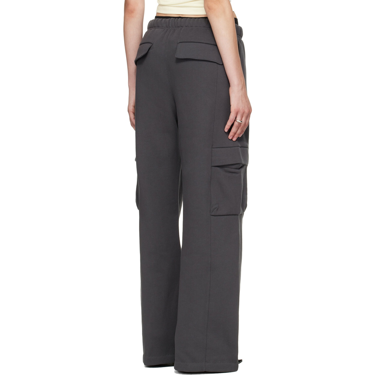 Fear of God ESSENTIALS Gray Cargo Relaxed Sweatpants