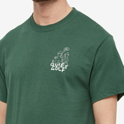 Quiet Golf Men's Quiet Please Print T-Shirt in Forest