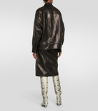 Khaite Herman leather jacket