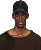 FFFPOSTALSERVICE Black Laser Cut Damaged Cap