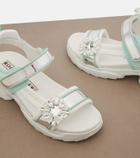 Roger Vivier Viv' Run embellished sandals