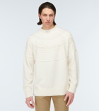 Sacai - Cotton-blend sweater