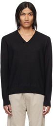Barena Black V-Neck Sweater