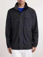 James Perse - Zipped Windbreaker Jacket - Black