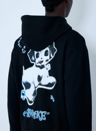 Awake NY Logo Motif Hooded Sweatshirt