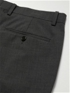 Theory - Mayer Tapered Virgin Wool-Blend Suit Trousers - Gray