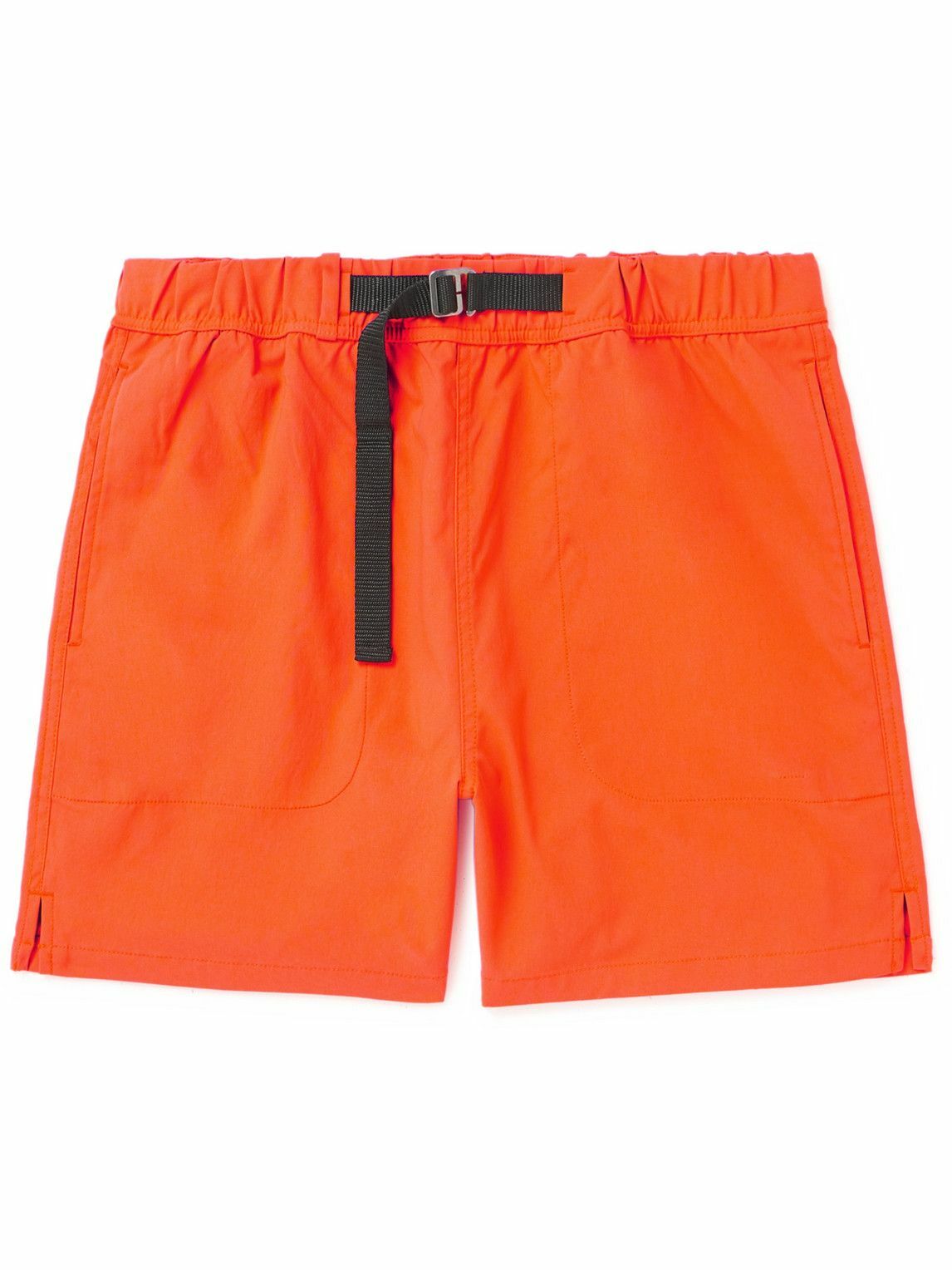 ARKET - Edwin Straight-Leg Belted Canvas Shorts - Orange