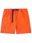 ARKET - Edwin Straight-Leg Belted Canvas Shorts - Orange