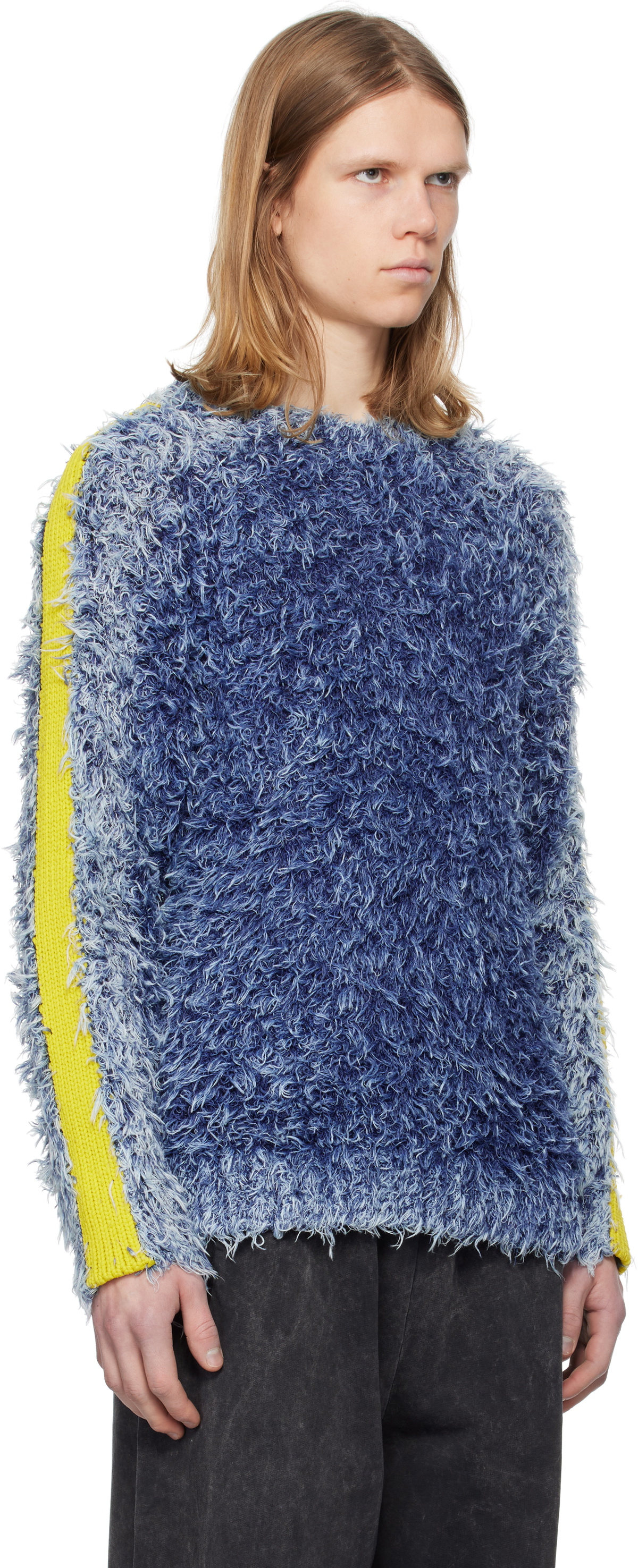 Diesel Blue & Yellow K-Damon Sweater Diesel