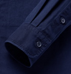 Blue Blue Japan - Button-Down Collar Indigo-Dyed Cotton Oxford Shirt - Blue