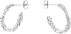 Veneda Carter Silver VC003 Small Open Hoop Earrings