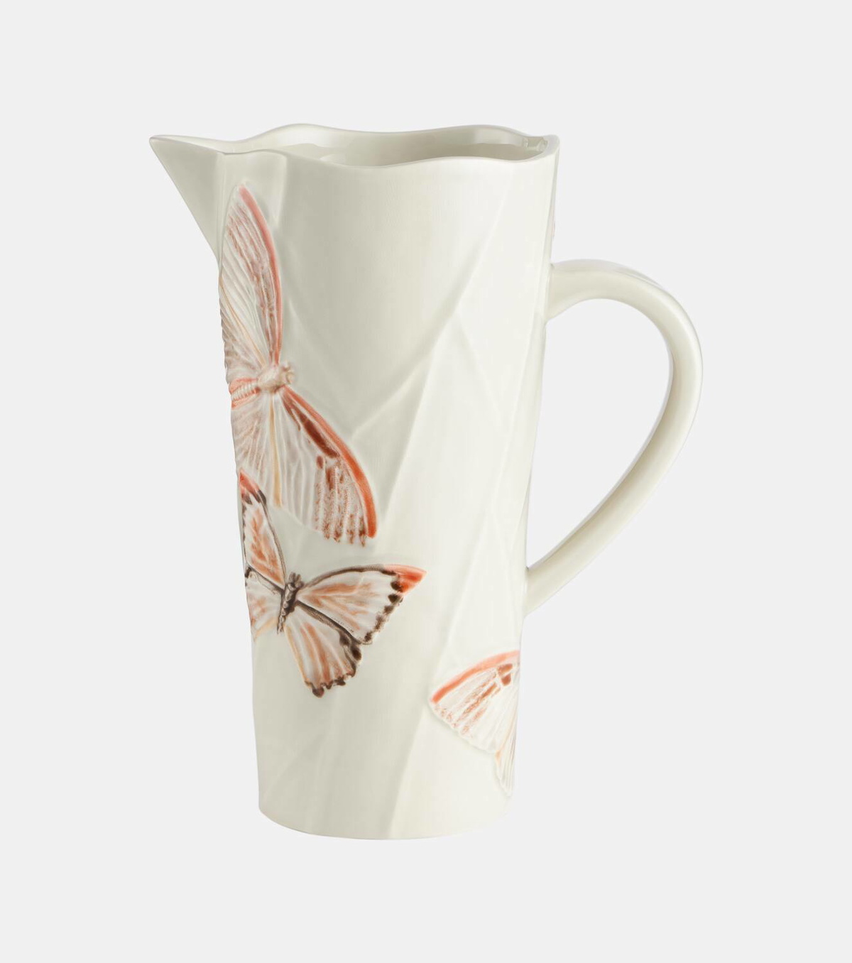 Bordallo Pinheiro Cloudy Butterflies pitcher by Claudia Schiffer