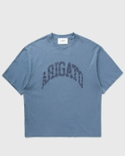 Axel Arigato Link Washed Tee Blue Mens Shortsleefe
