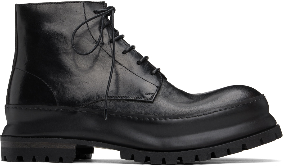 A Diciannoveventitre Black CMB1 Mid Boots