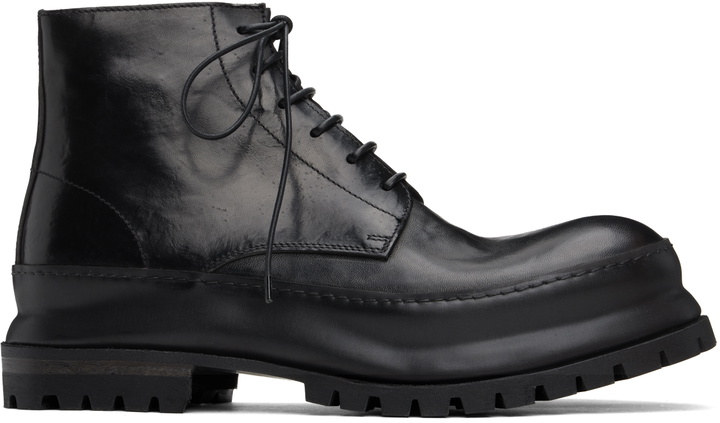 Photo: A Diciannoveventitre Black CMB1 Mid Boots