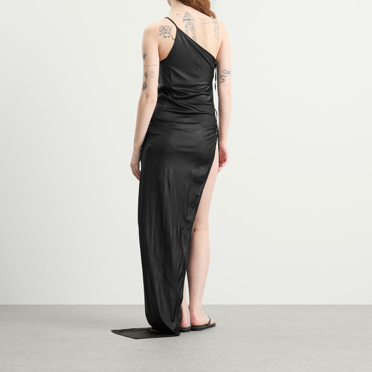 Rick Owens DRKSHDW Women's Taco Maxi Dress in Black
