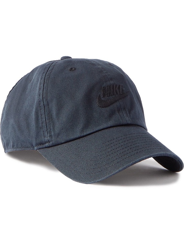 Photo: Nike - Sportswear Logo-Embroidered Cotton-Twill Baseball Cap