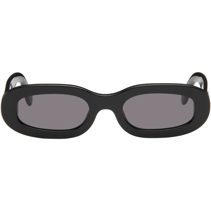 Photo: Palm Angels Black Yolo Sunglasses