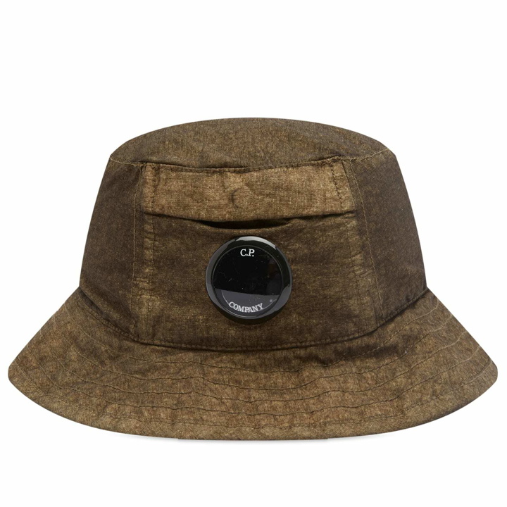 Photo: C.P. Company Men's Co-Ted Bucket Hat in Ivy Green
