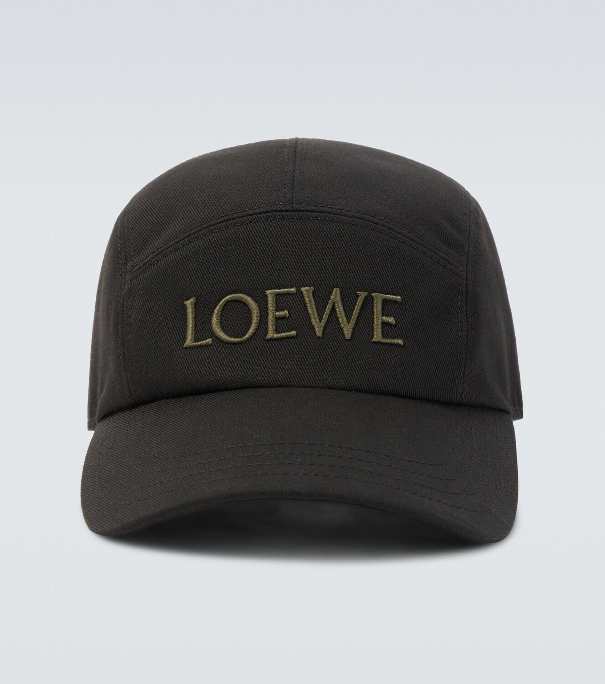 Loewe Logo cotton drill baseball cap