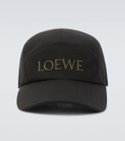 Loewe Logo cotton drill baseball cap