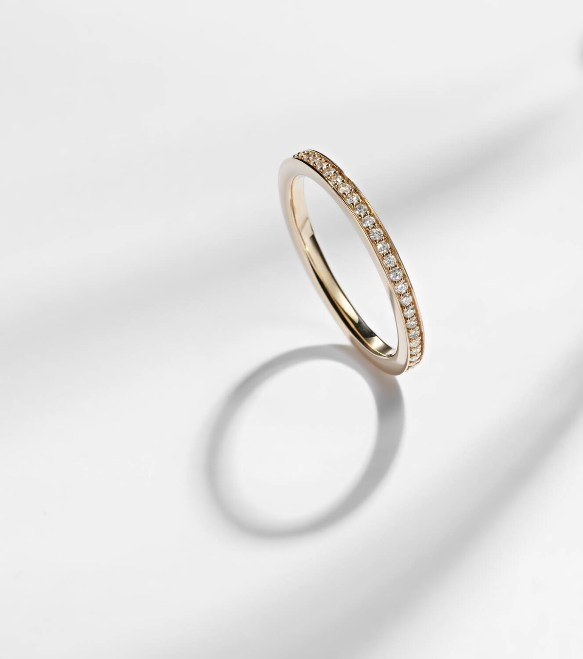 Roxanne First 14kt gold ring with diamonds
