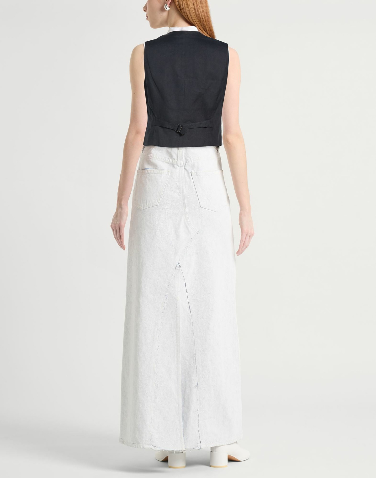 Rag & Bone Womens Tailored Vest Midnight in Blue