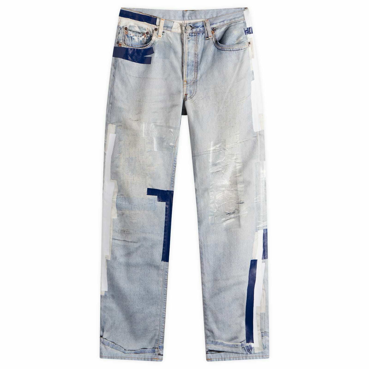 Acne Studios - 1999 Carver Straight-Leg Distressed Jeans - Blue