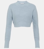 Max Mara Kaya cropped cashmere sweater