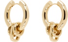 Laura Lombardi Gold Genna Earrings
