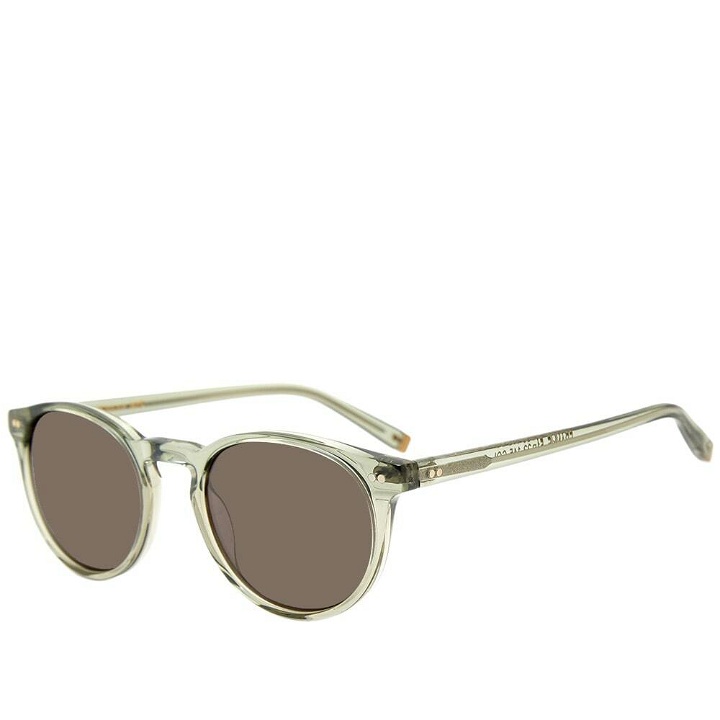 Photo: Moscot Men's Frankie Sunglasses in Sage/CR-39 Grey