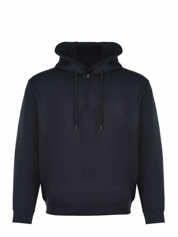 Photo: Emporio Armani Logo-embroidered Sweatshirt