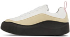 Carne Bollente White & Beige Classic Sneakers