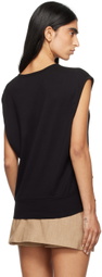 Gil Rodriguez Black Billie Oversized Tank Top