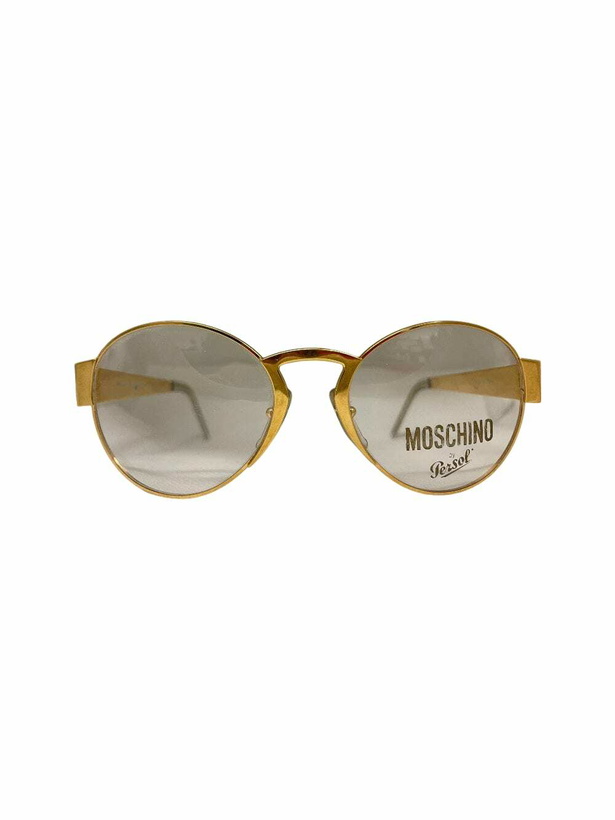 Photo: Moschino Eyewear M08 - Gold Sunglasses