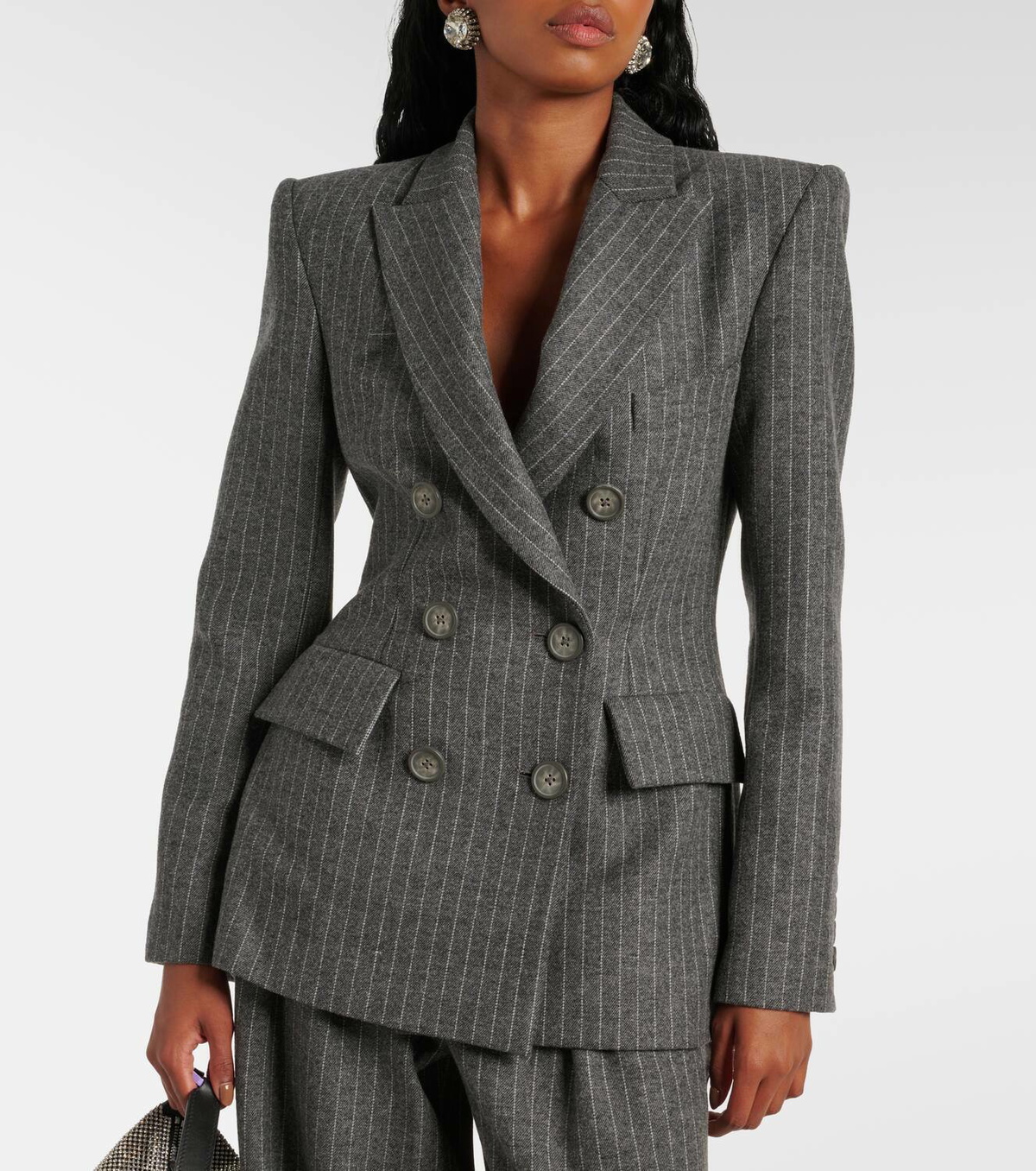 Alex Perry Pinstripe blazer