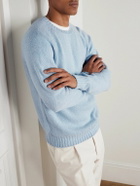 UMIT BENAN - Milano Cashmere Sweater - Blue