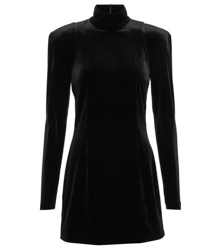 Photo: Patou Velvet minidress