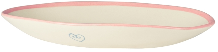 Laetitia Rouget White & Blue Liberte Plate